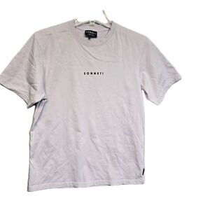 SONNETI London Men's Purple MShort Sleeve TShirt